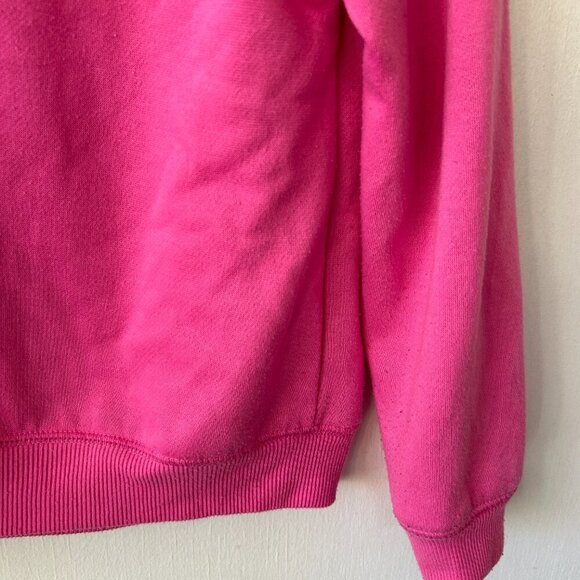 Wondershop Sweatshirt Girls Medium French J'adore Christmas Pink Pullover - Picture 5 of 5